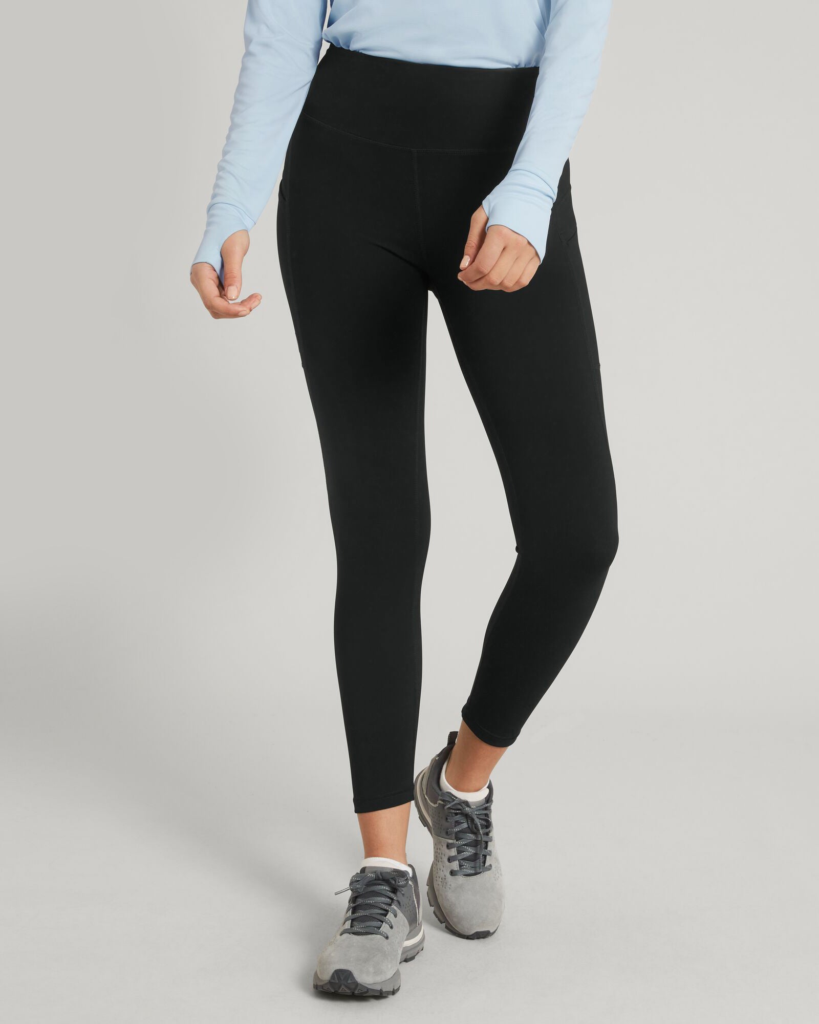 Legging 7/8 ULT-Hike pour femme Noir – Kathmandu EU - Main Image