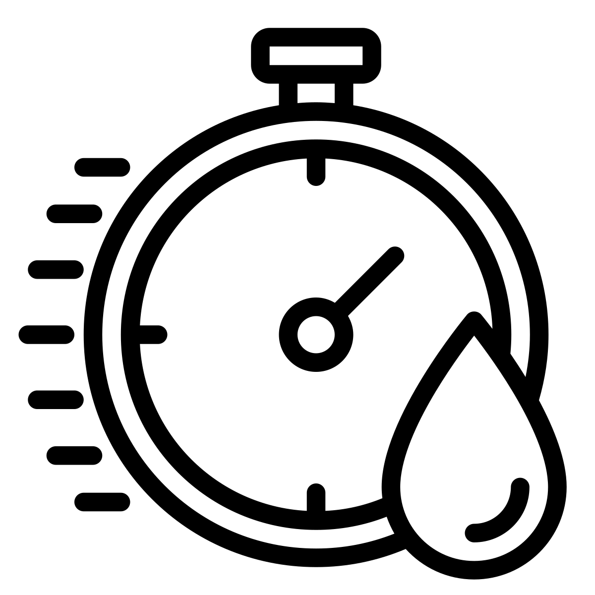 Schnelltrocknend icon