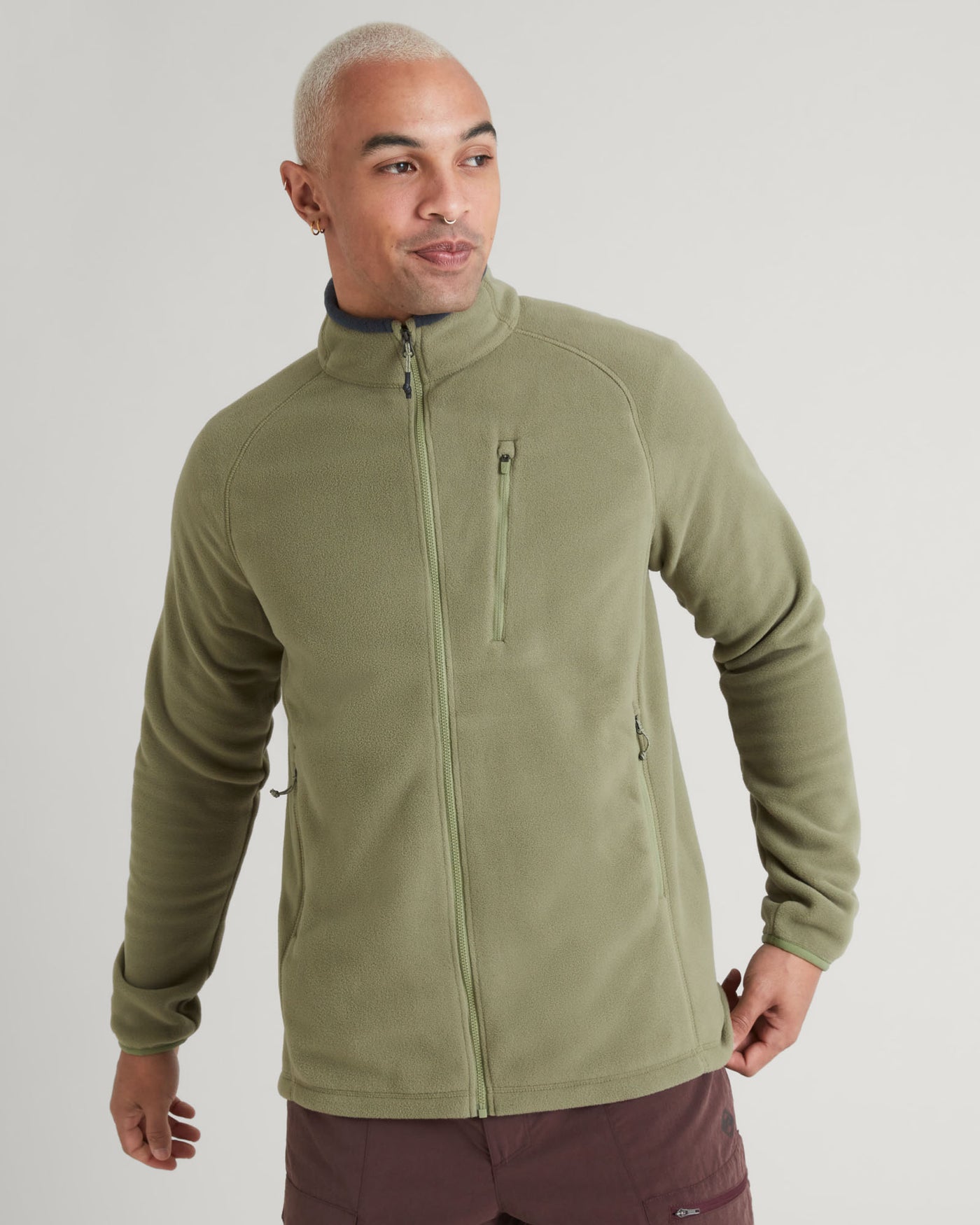 Ridge 100 PrimaLoft® Bio Fleecejacke für Herren - Buche