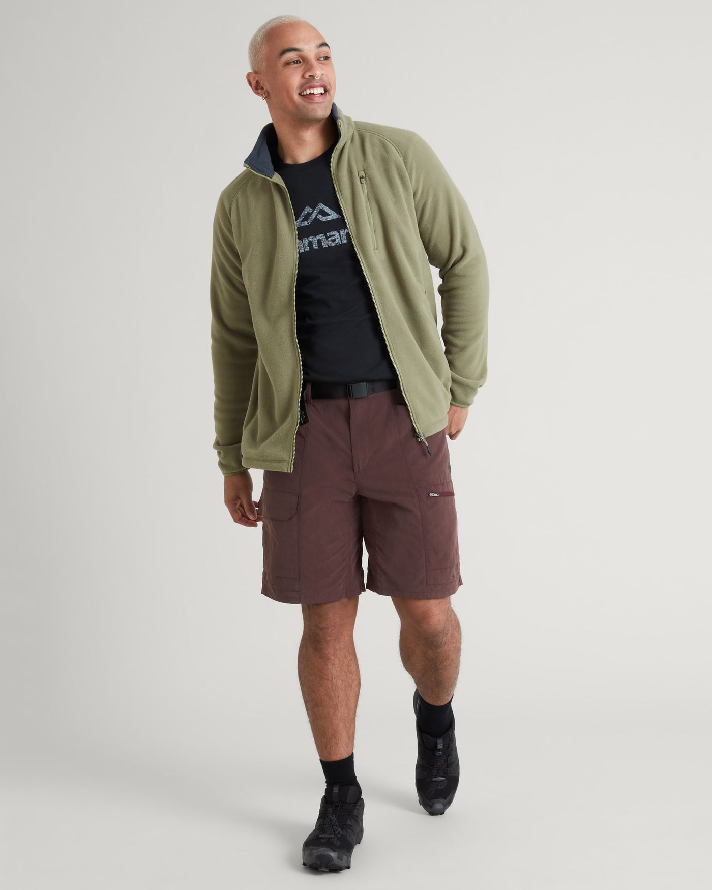 Ridge 100 PrimaLoft® Bio Fleecejacke für Herren - Buche