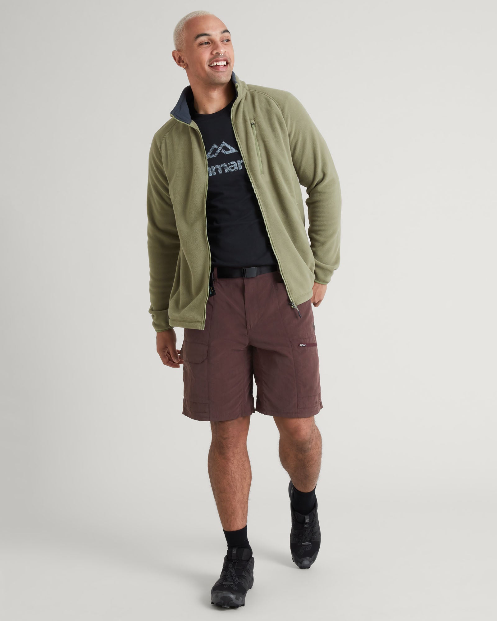 Ridge 100 PrimaLoft® Bio Fleecejacke für Herren - Buche
