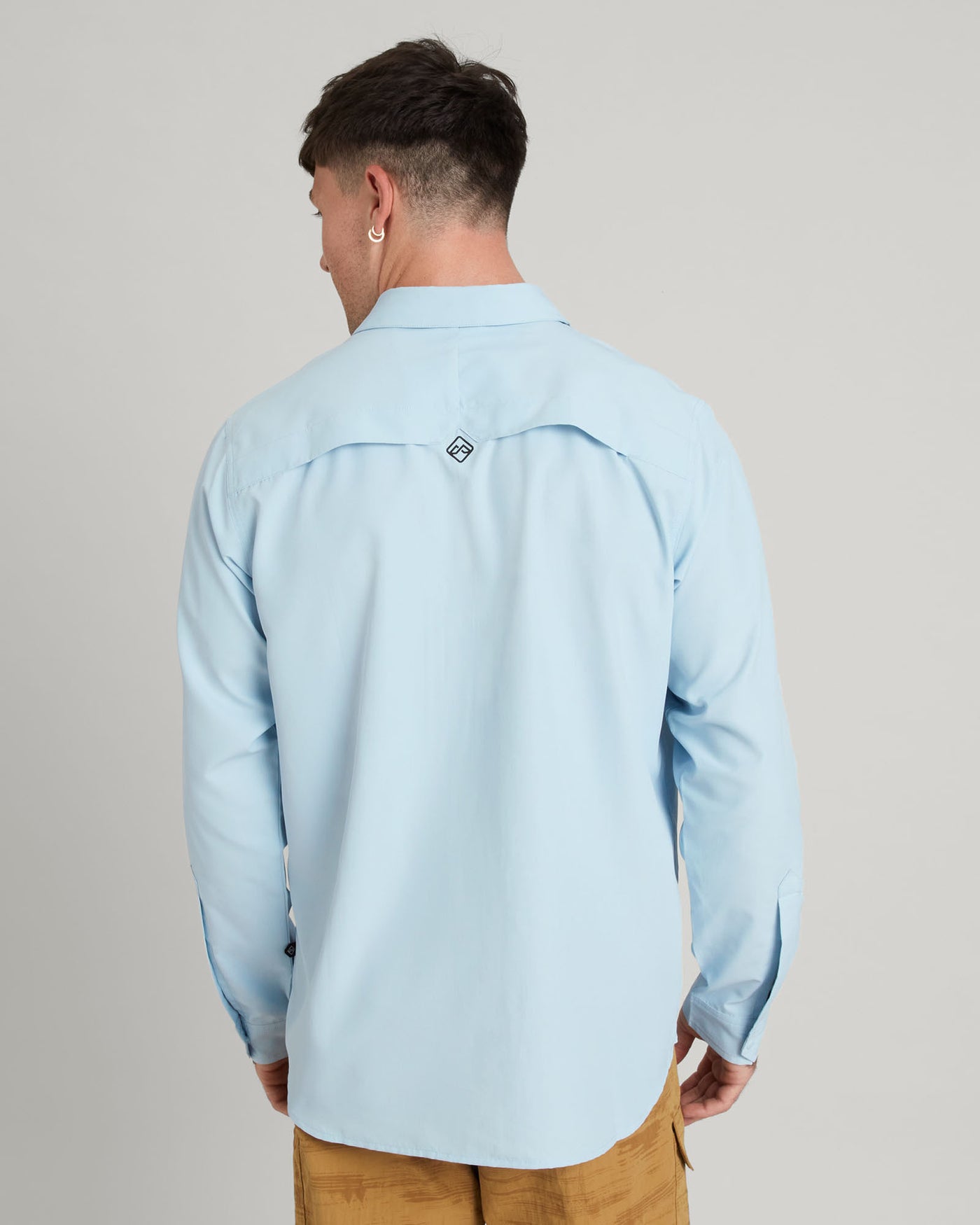 T-shirt manches longues SUN-Scout UPF pour homme - Bleu Nuage