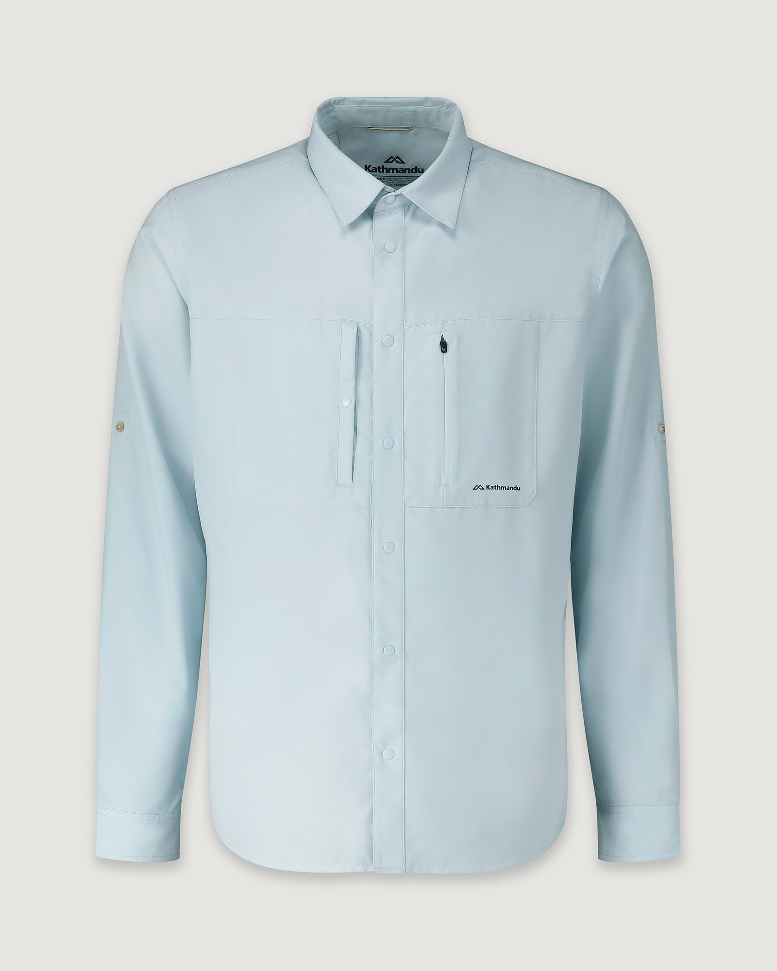 T-shirt manches longues SUN-Scout UPF pour homme - Bleu Nuage