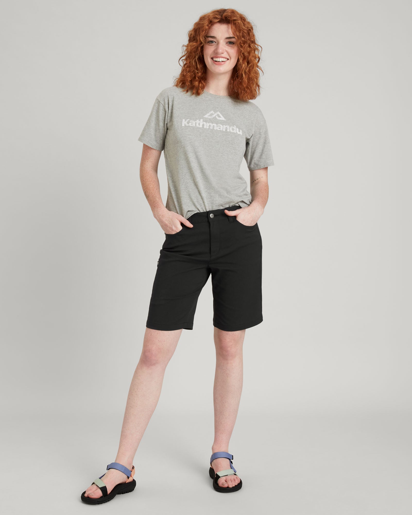 Short Flight pour femme - Noir Raie Manta