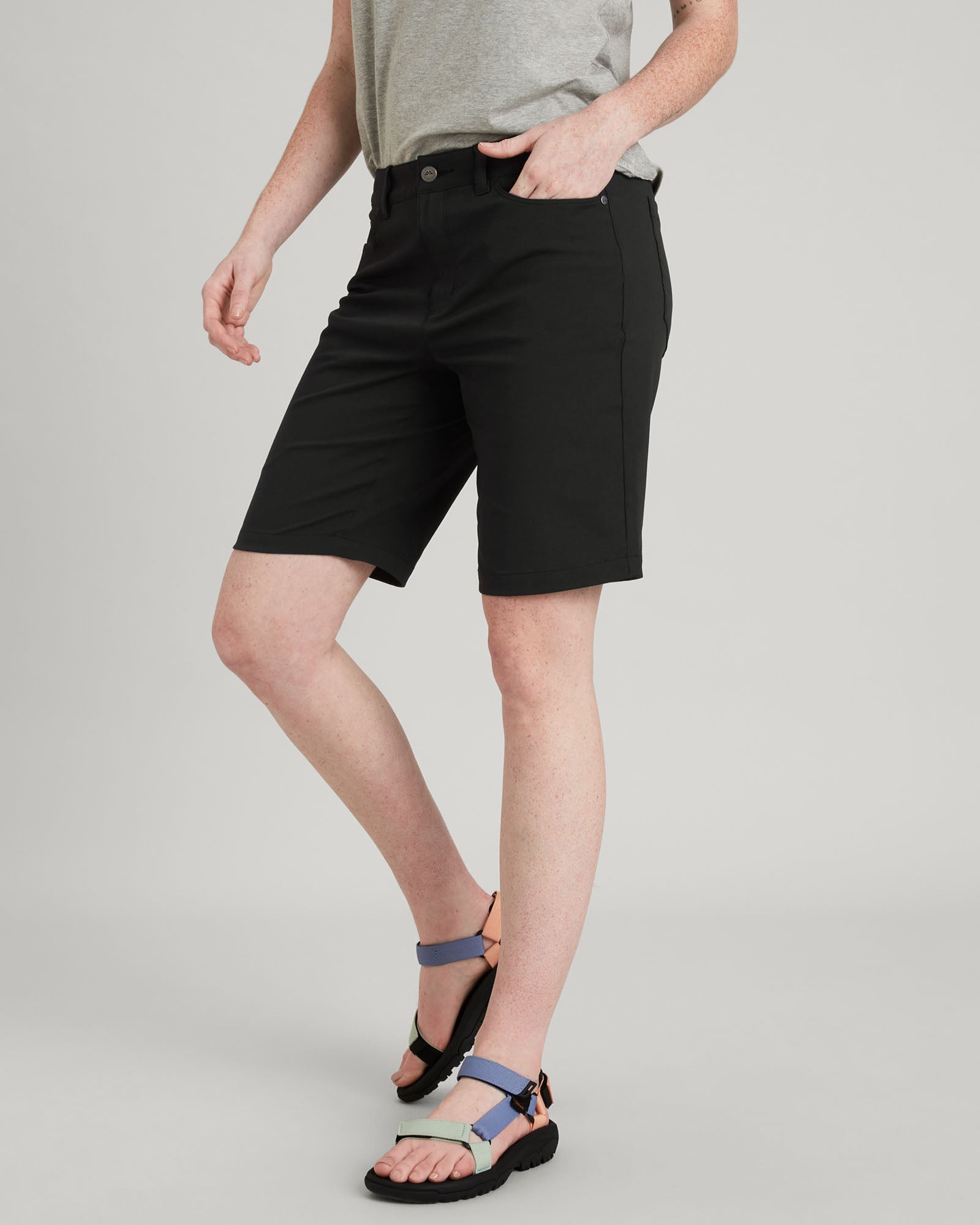 Short Flight pour femme - Noir Raie Manta