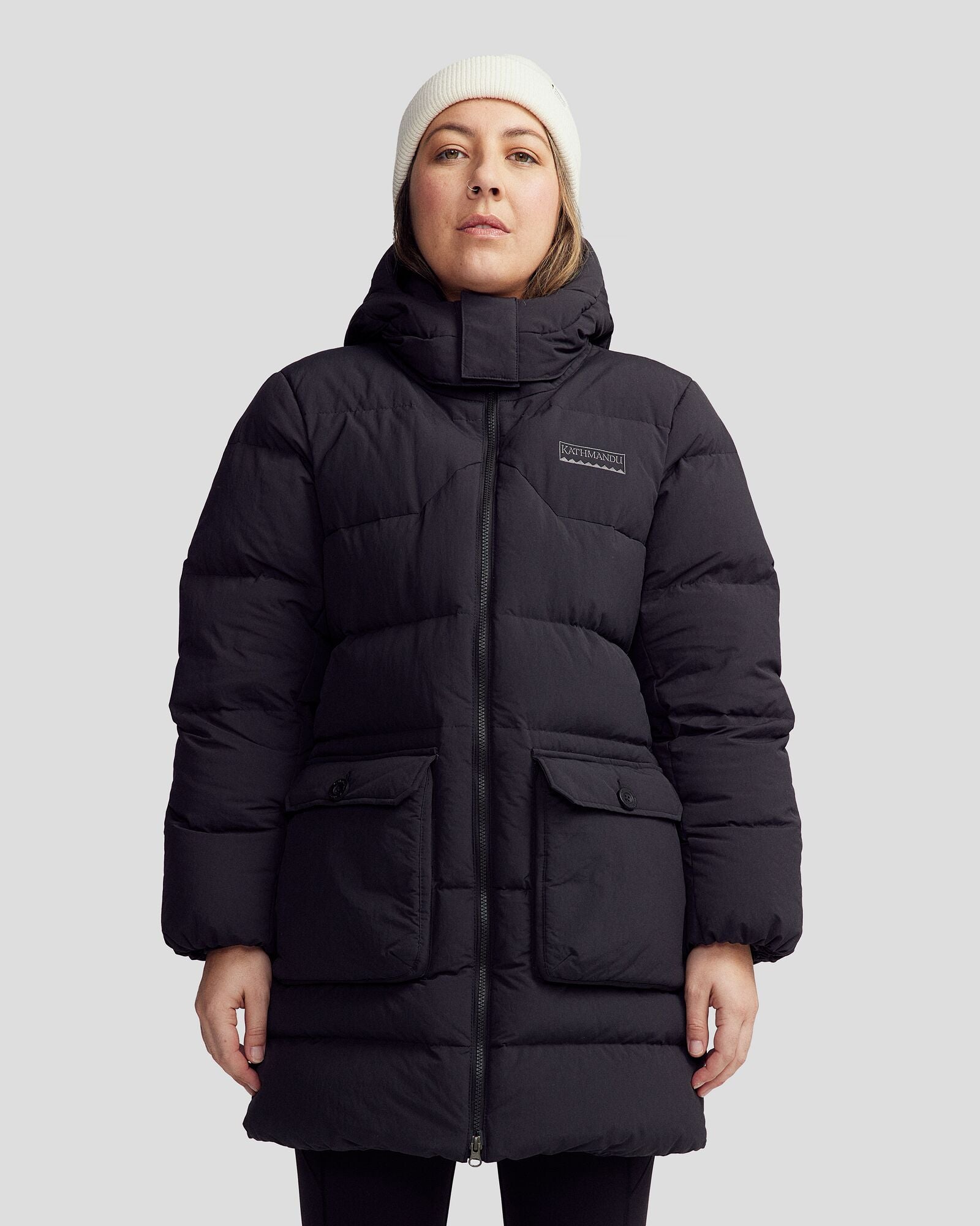 Epiq Down Heritage Parka für Damen – Black Stingray