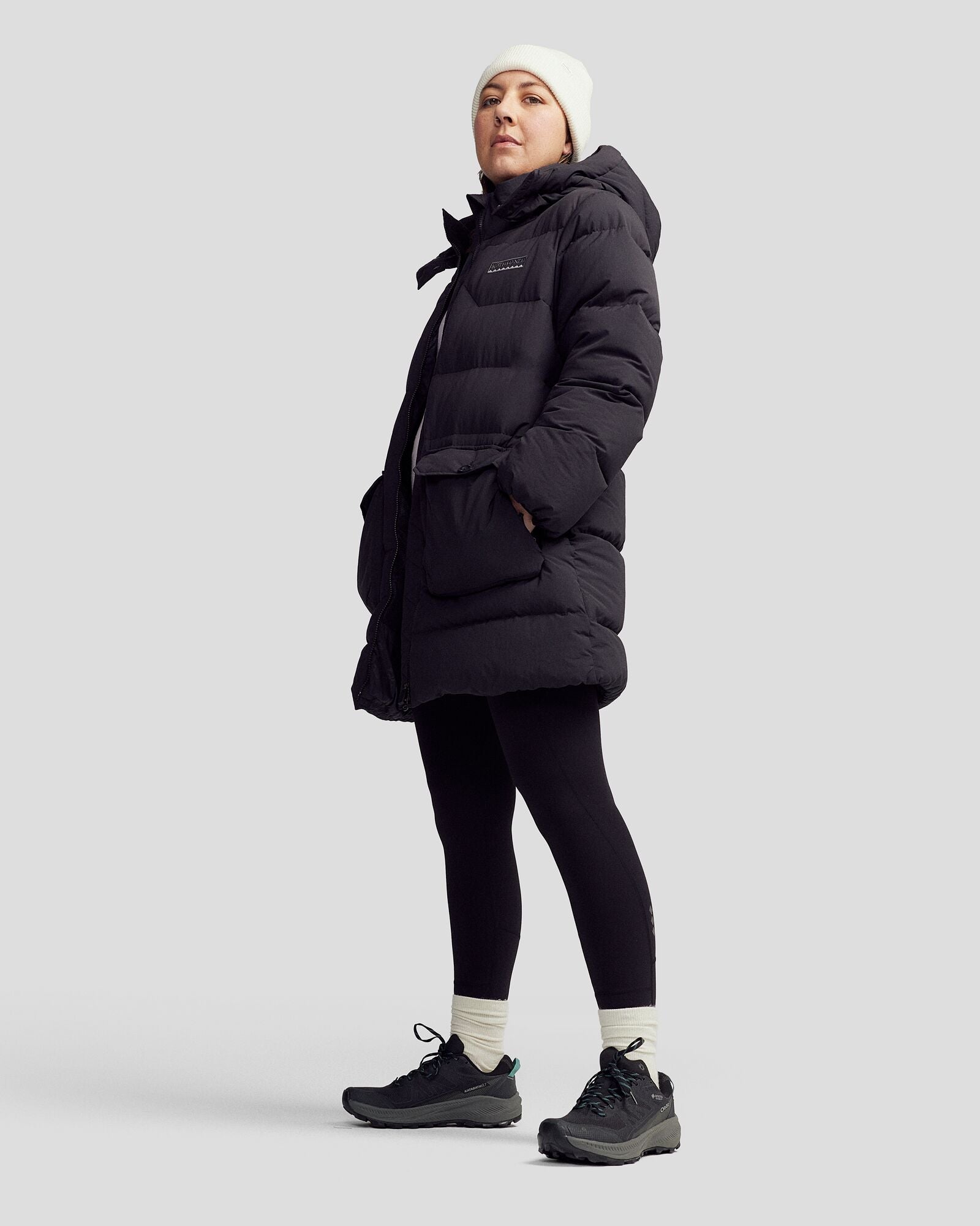 Epiq Down Heritage Parka für Damen – Black Stingray