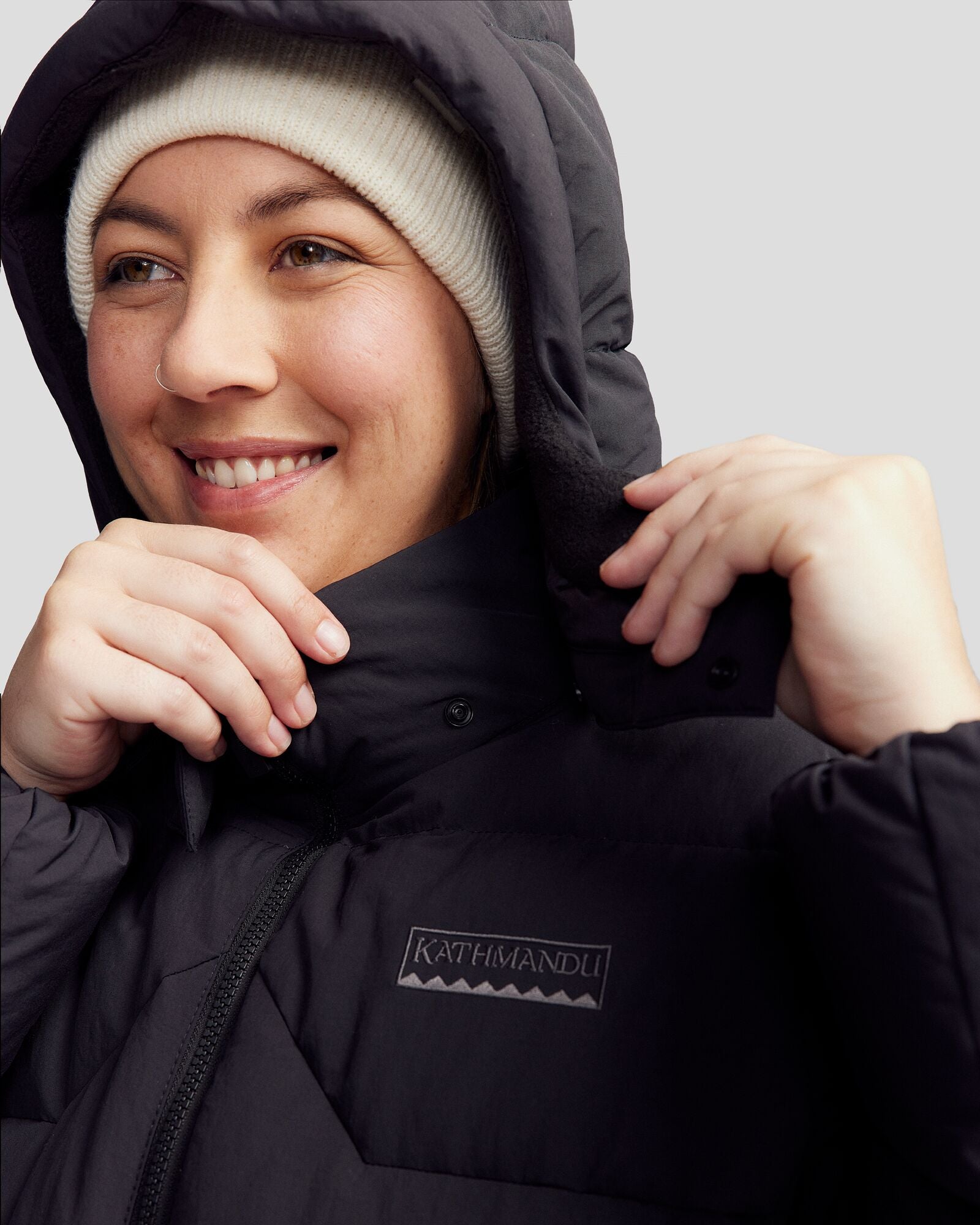 Epiq Down Heritage Parka für Damen – Black Stingray
