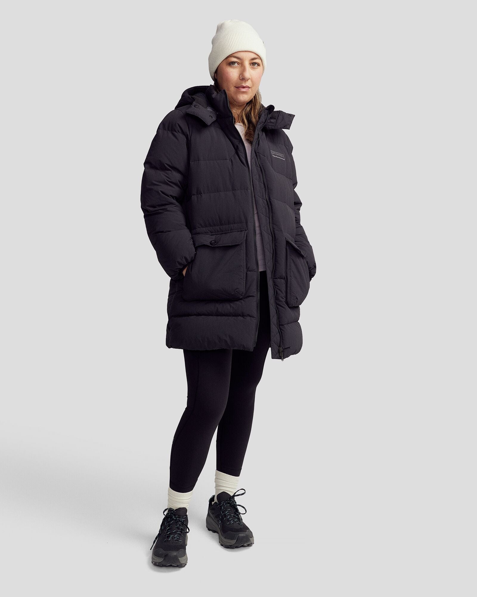 Epiq Down Heritage Parka für Damen – Black Stingray
