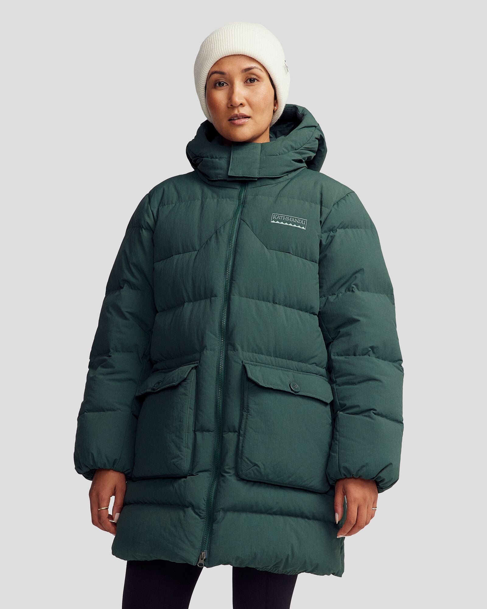 Epiq Down Heritage Parka für Damen – Deep Forest