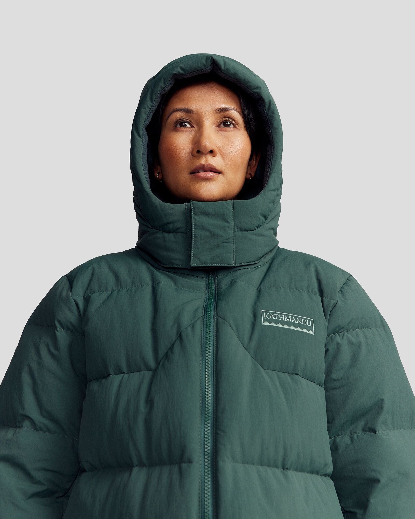 Epiq Down Heritage Parka für Damen – Deep Forest
