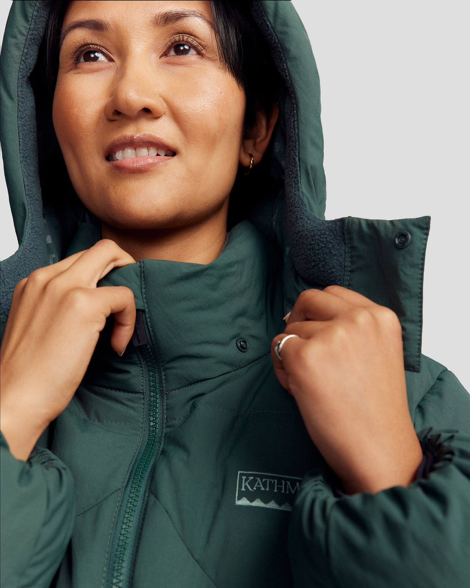 Epiq Down Heritage Parka für Damen – Deep Forest
