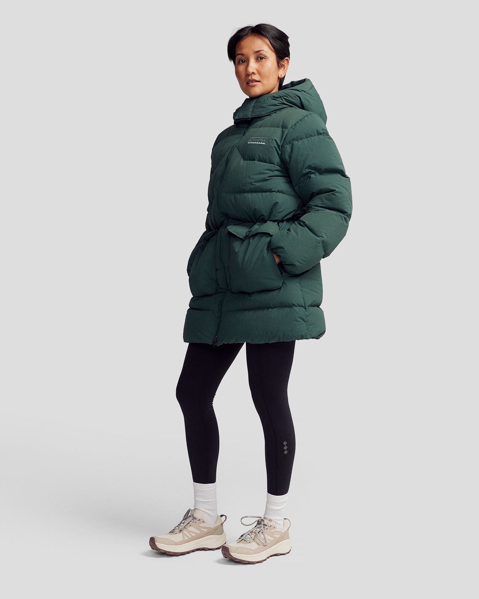 Epiq Down Heritage Parka für Damen – Deep Forest