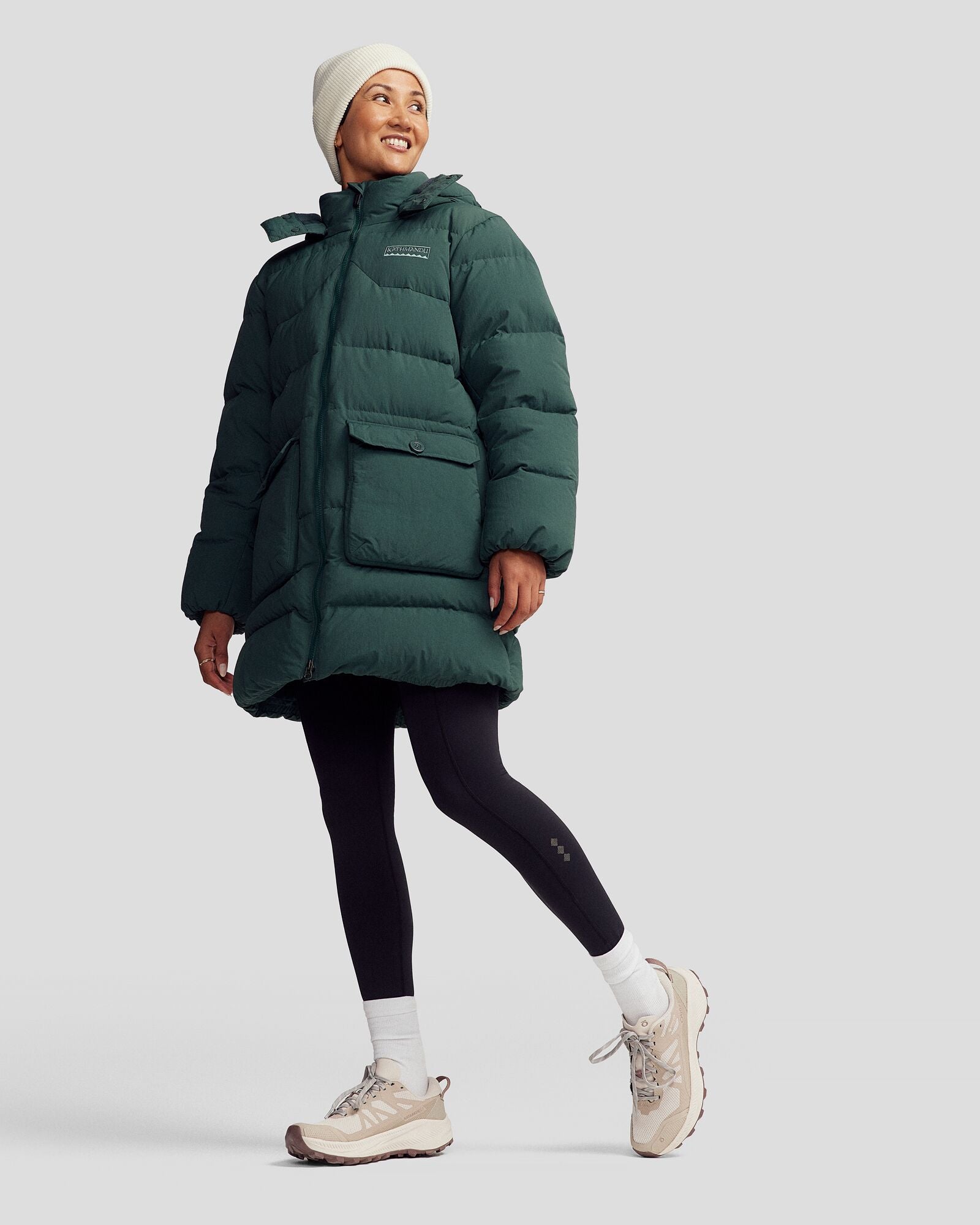 Epiq Down Heritage Parka für Damen – Deep Forest