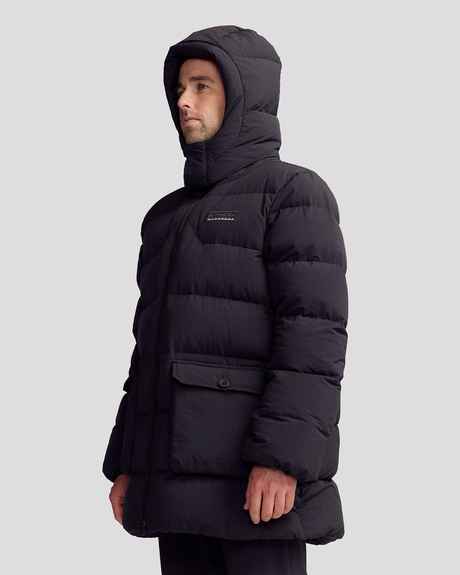 Parka Epiq Down Heritage pour homme – Black Stingray