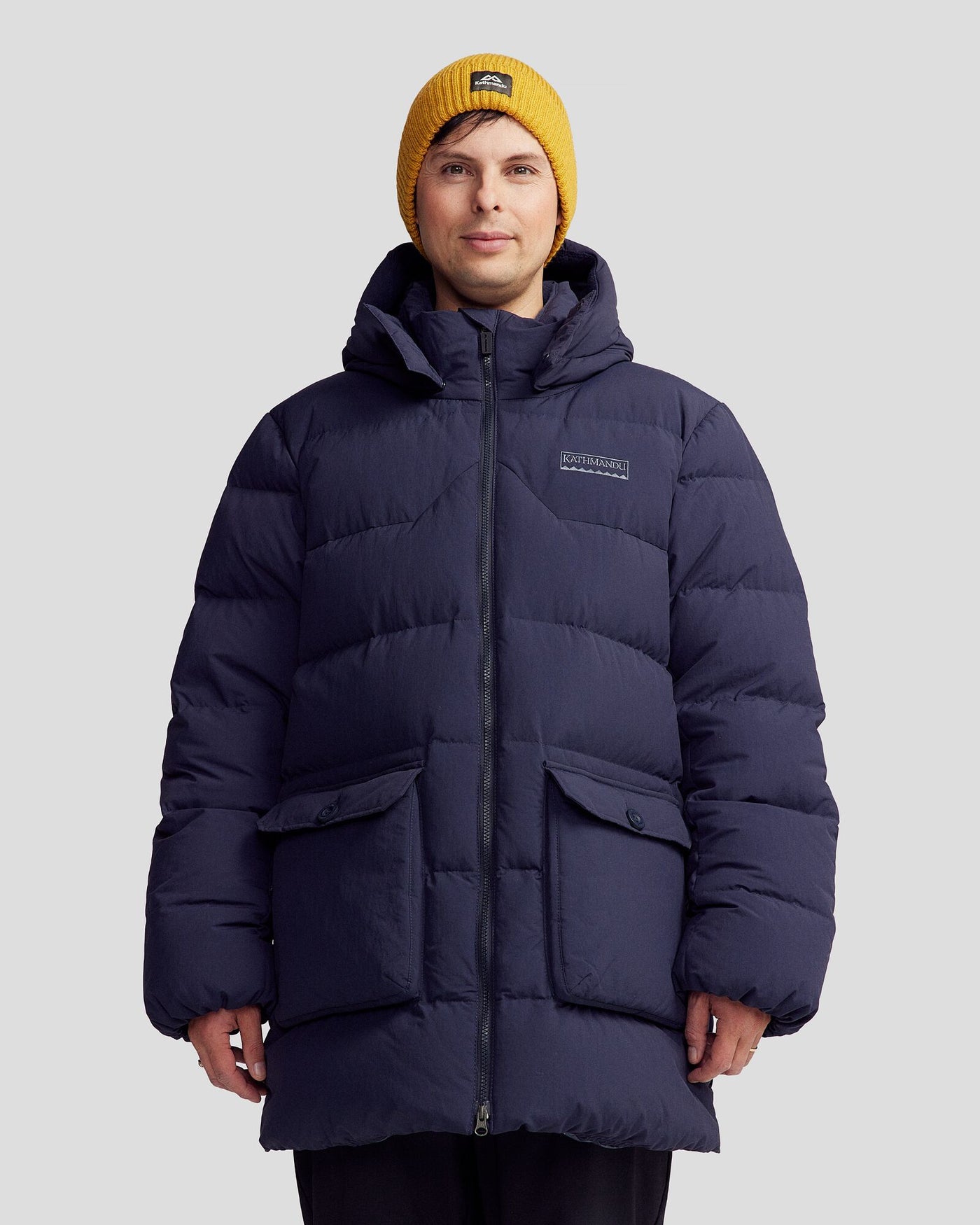 Parka Epiq Down Heritage pour homme - Bleu marine pur
