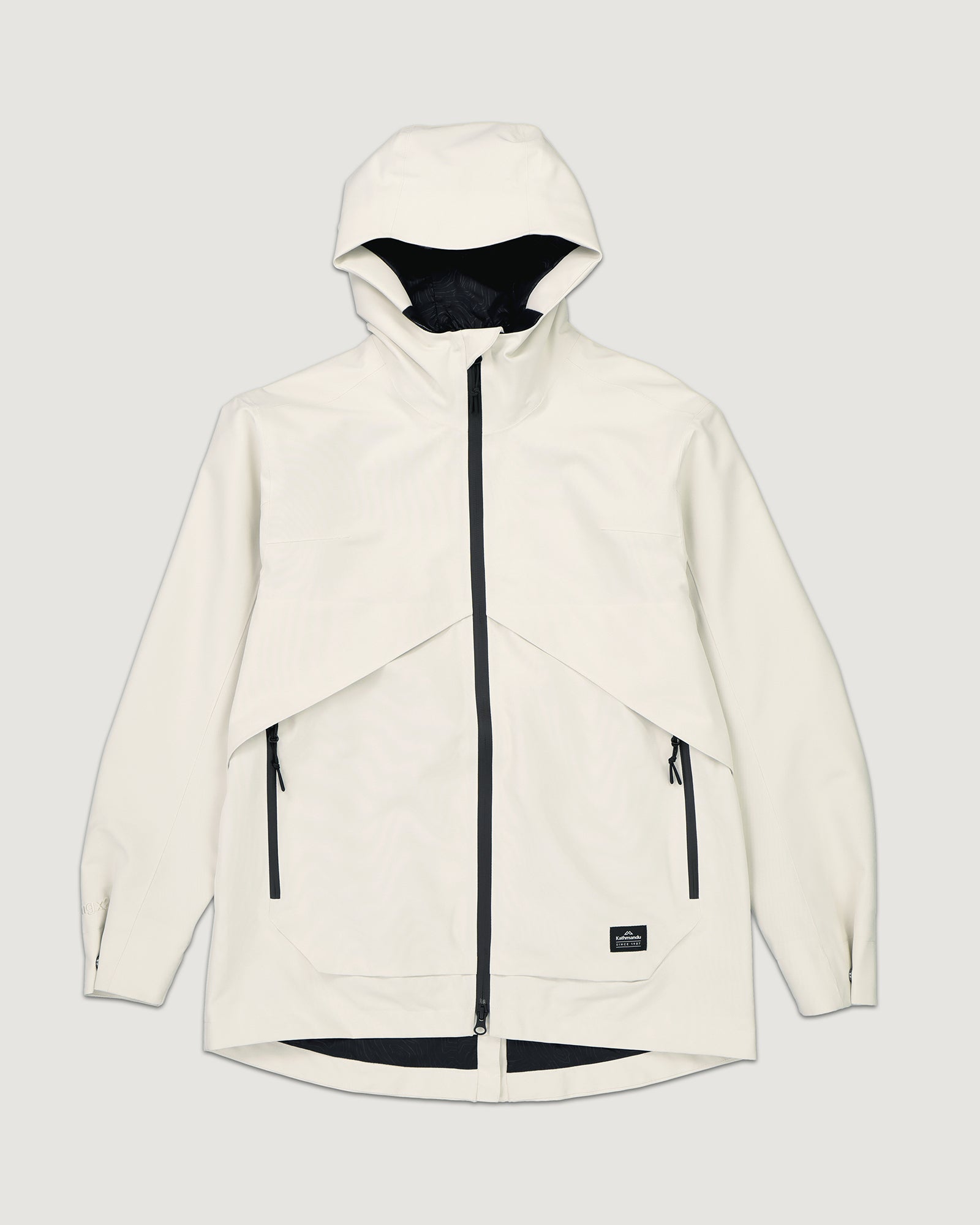 Veste de pluie Amphi 2L pour femme - Vanille