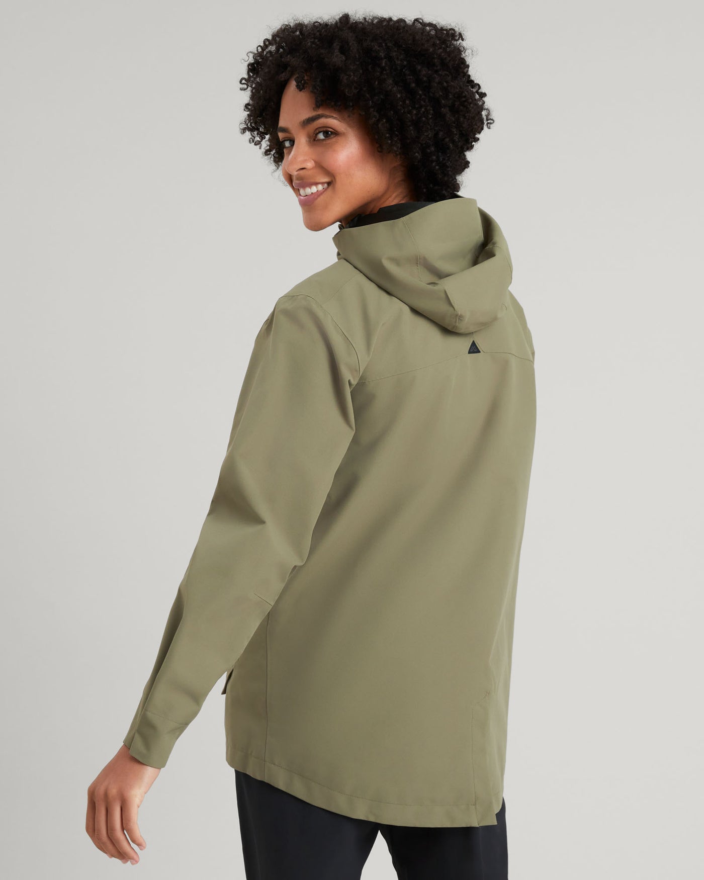 Veste de pluie Amphi 2L pour femme - Vert Hêtre