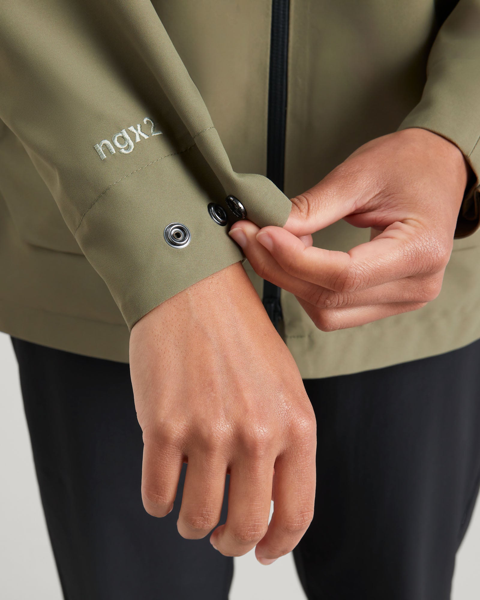 Veste de pluie Amphi 2L pour femme - Vert Hêtre