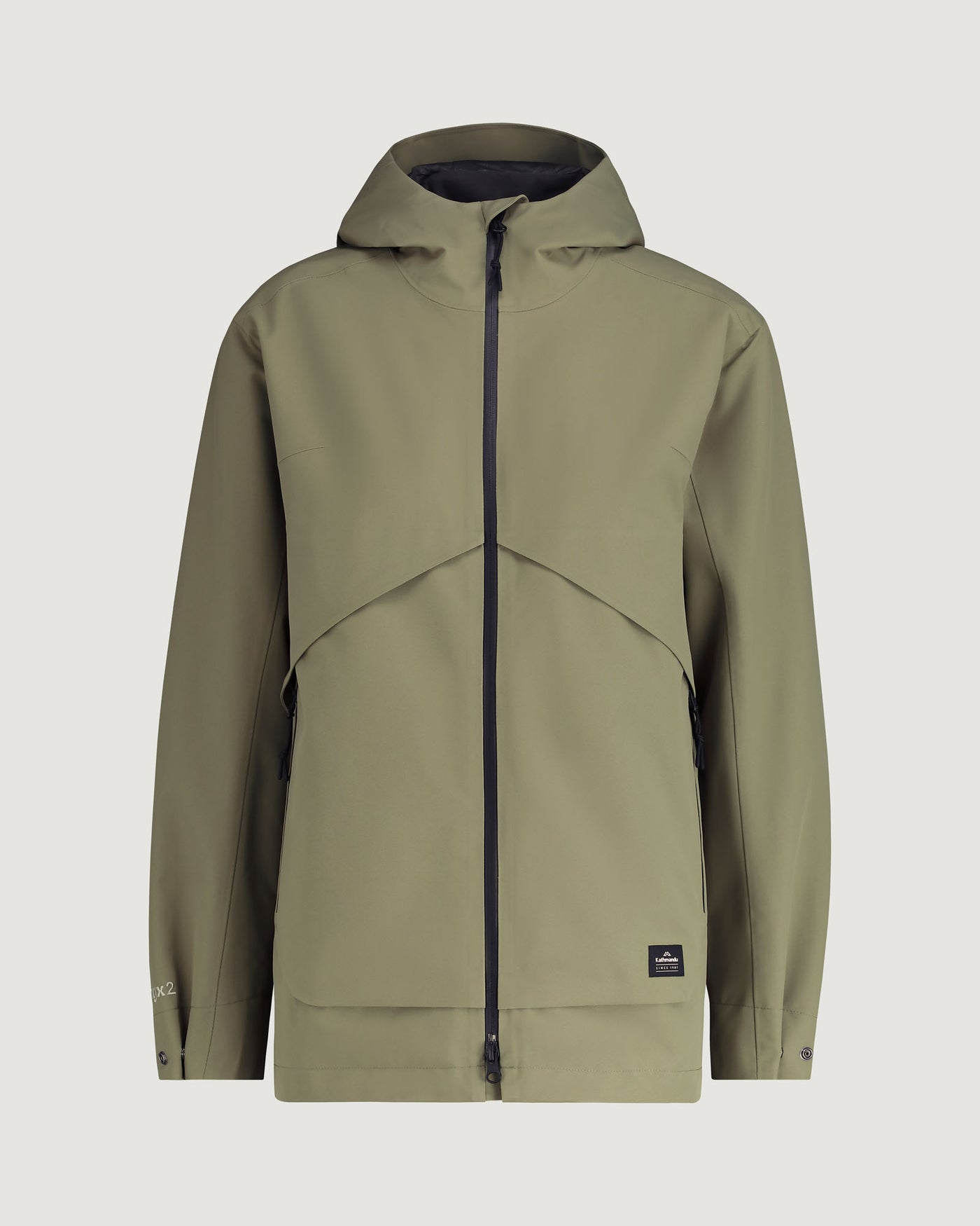 Veste de pluie Amphi 2L pour femme - Vert Hêtre