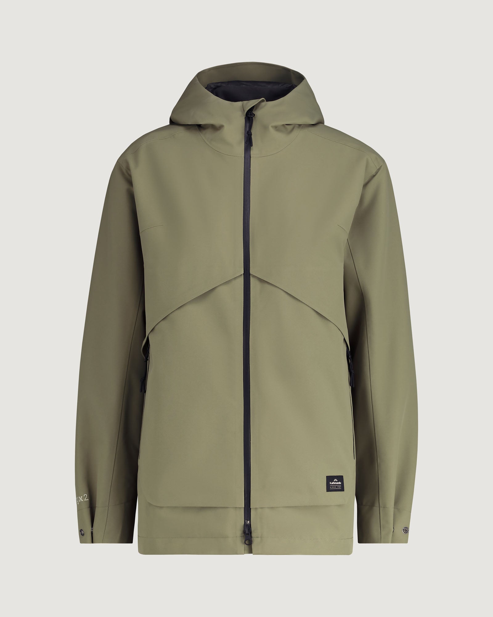 Veste de pluie Amphi 2L pour femme - Vert Hêtre