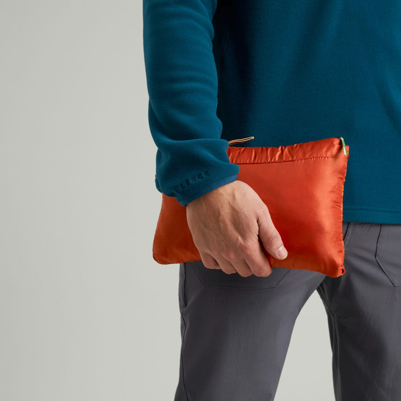 Doudoune Heli R pour homme – Rouge Terre