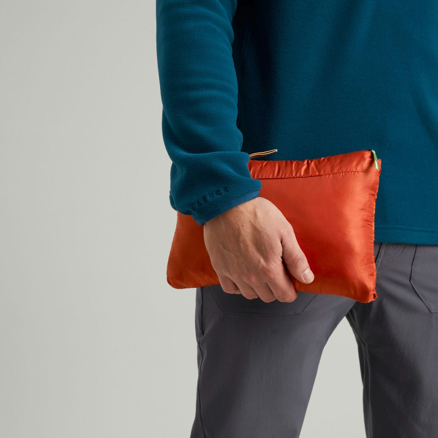 Doudoune Heli R pour homme – Rouge Terre