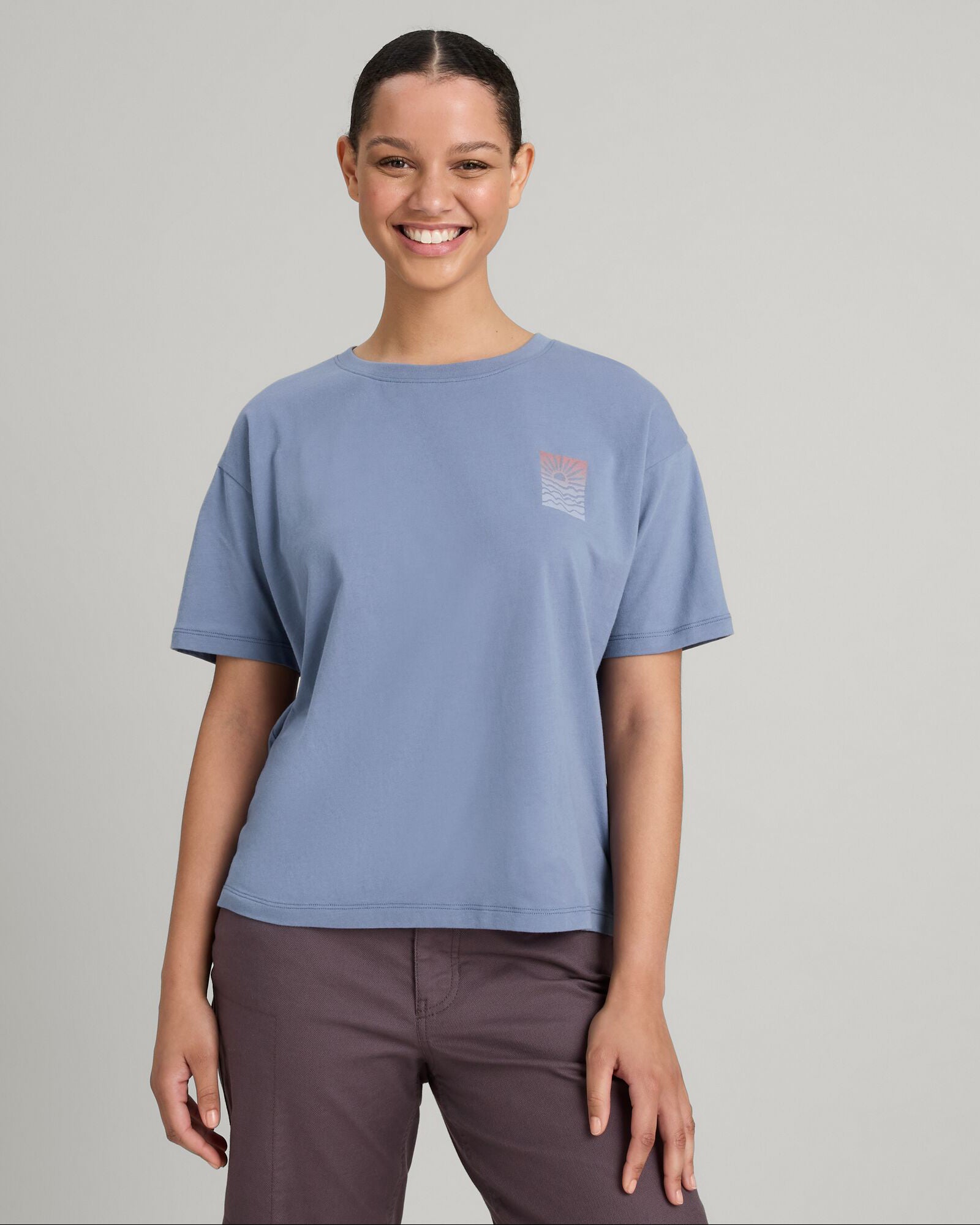 b0503_od9_sunrise_flower_womens_organic_cotton_short_sleeve_tee_purpl_a_1743629587000