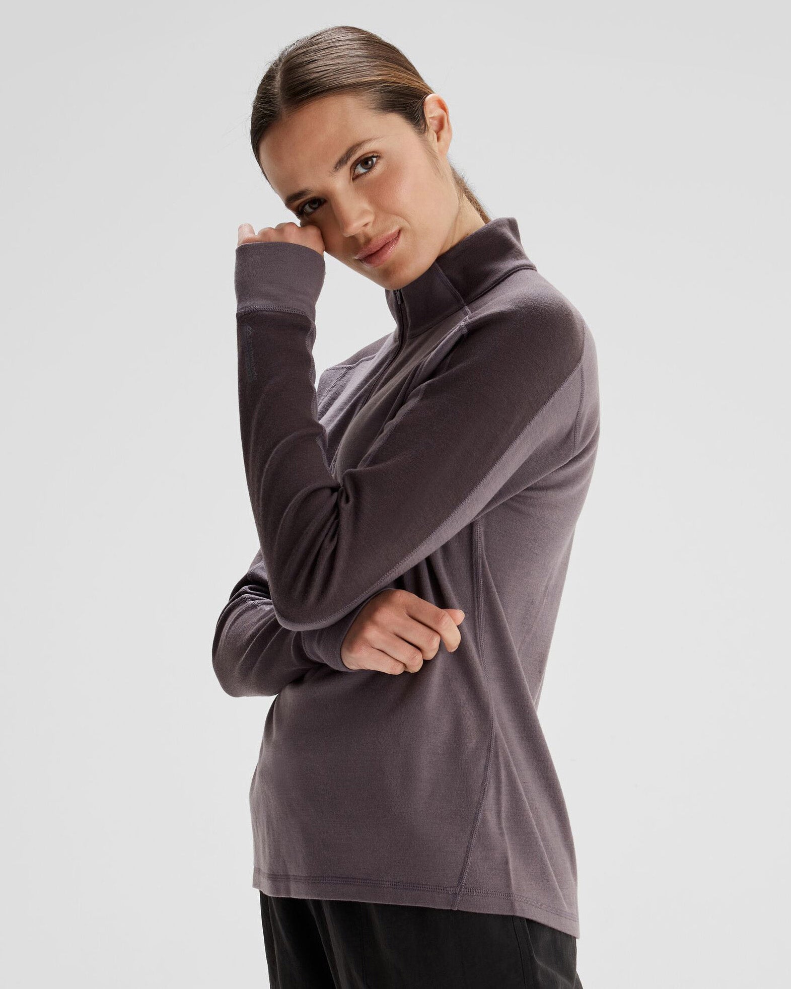 b0550_ocj_k_merino_250_womens_quarter_zip_long_sleeve_top_c_1743633482000