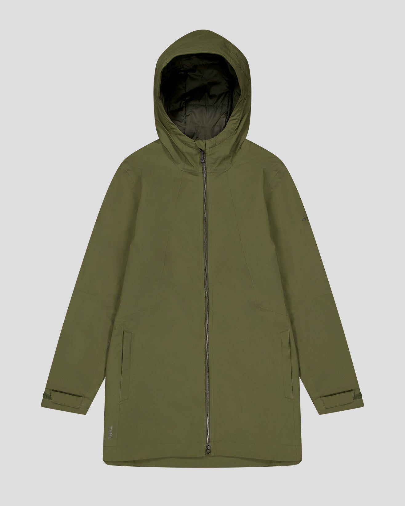 b0685_ojy_trailhead_2l_womens_novaloft_rain_parka_green_flatlay_f_1745458669000