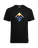 Men's Horizon Print Organic Cotton T-shirt - Black