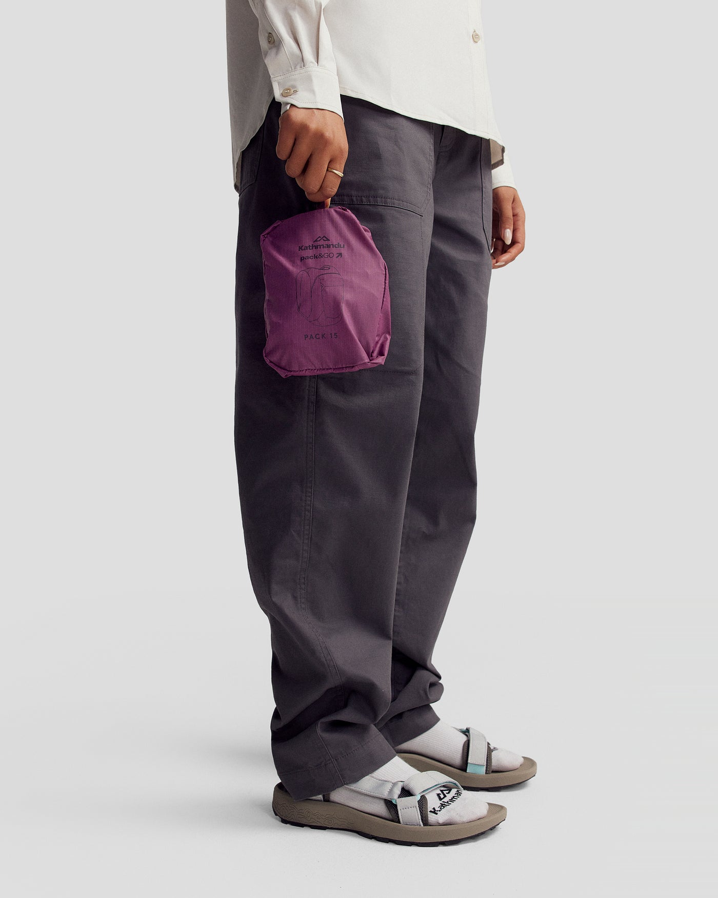 Sac à dos Pack&Go - Violet Washed Berry