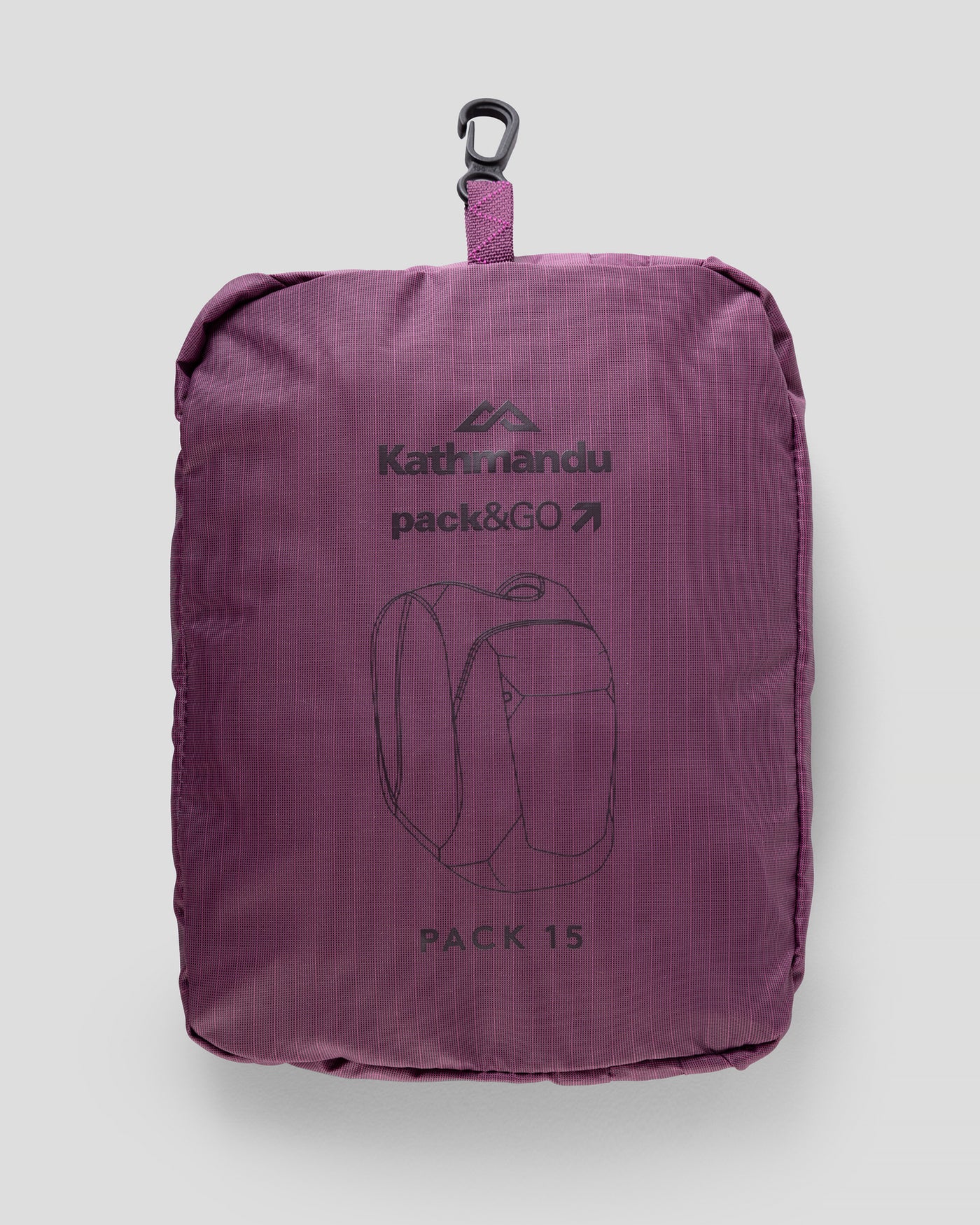 Sac à dos Pack&Go - Violet Washed Berry