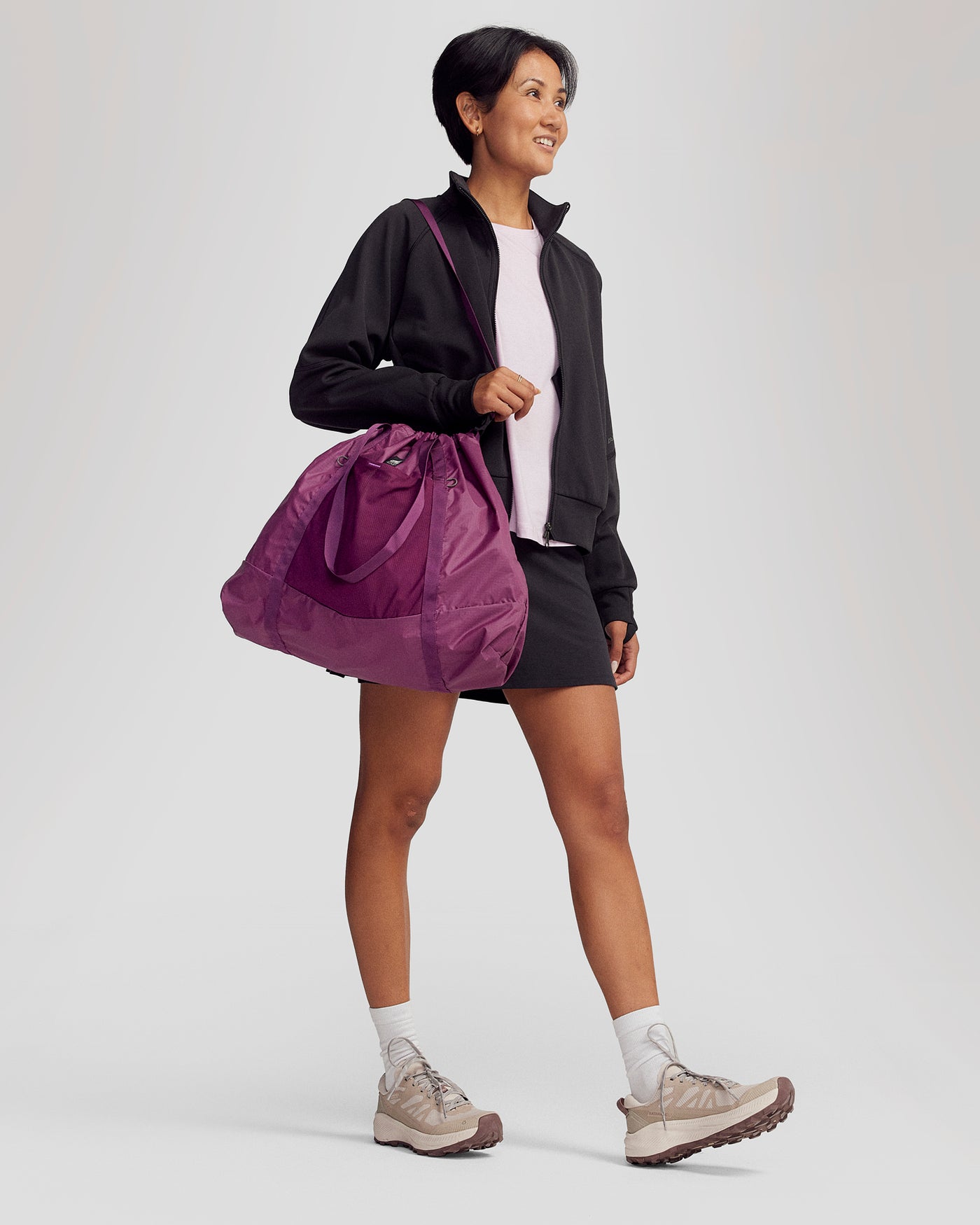 Pack&Go Tragetasche - Lila Washed Berry