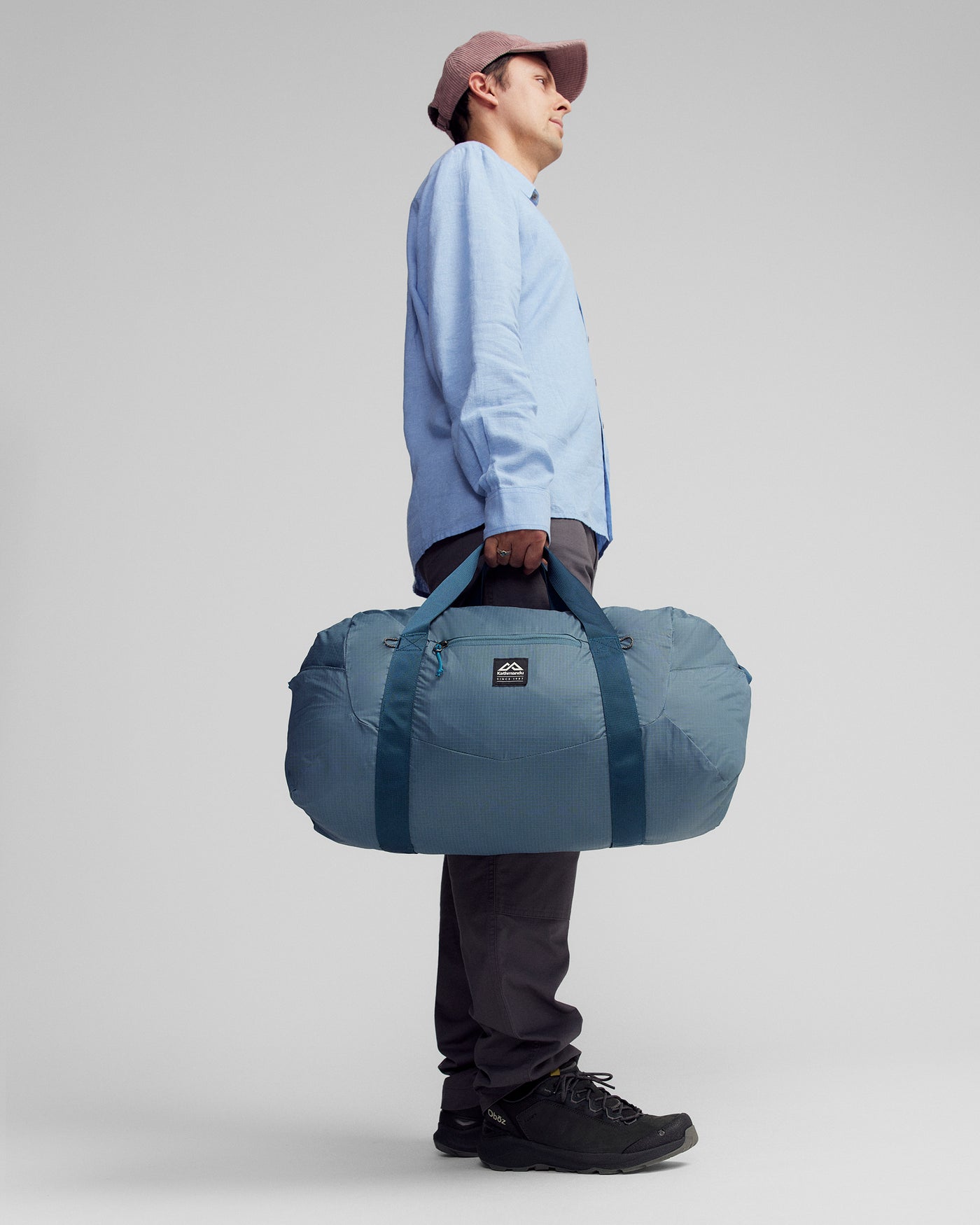 Pack&Go Duffel - Verwaschenes Blau