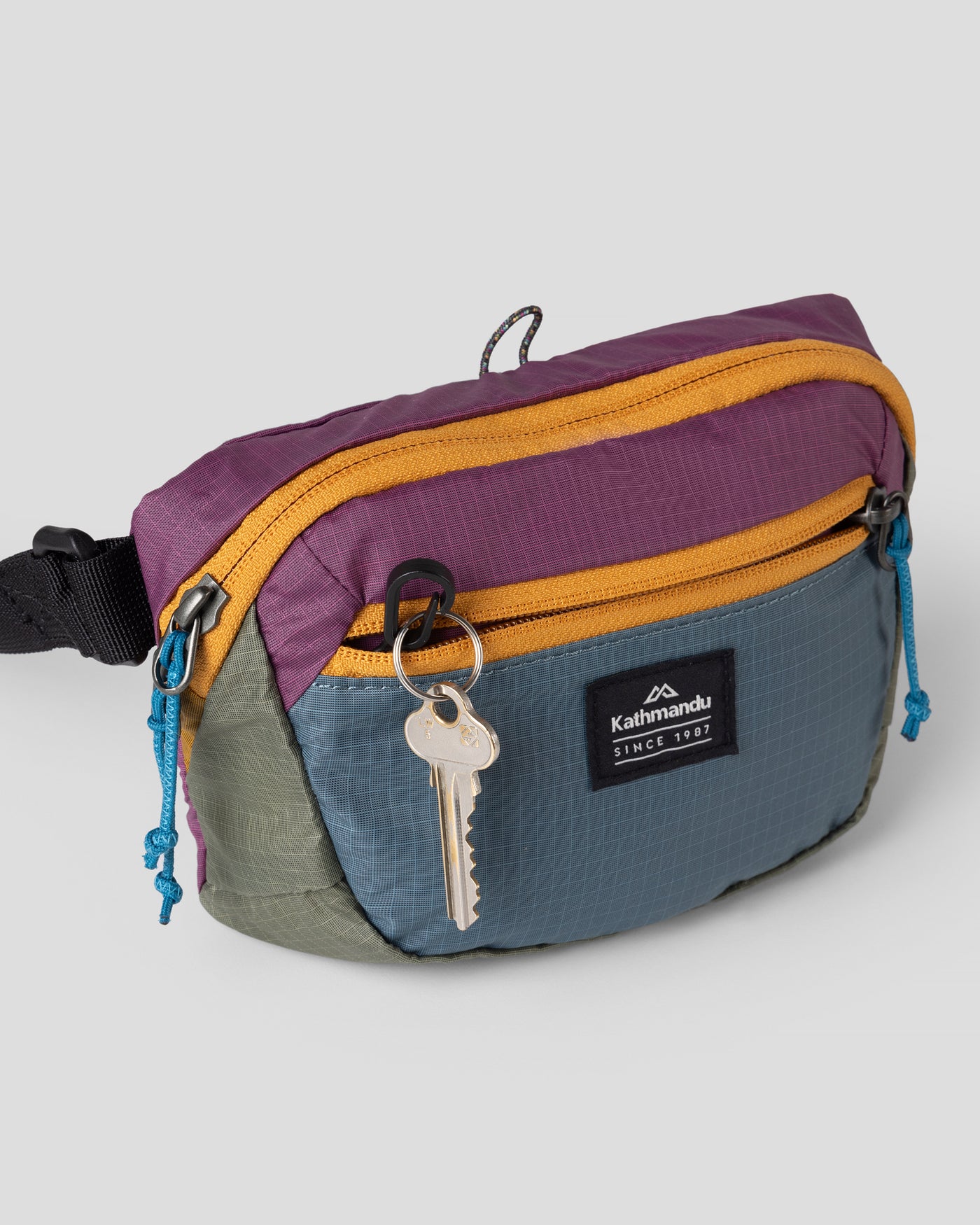 Pochette Pack&amp;Go - Bleu délavé/Baies délavées