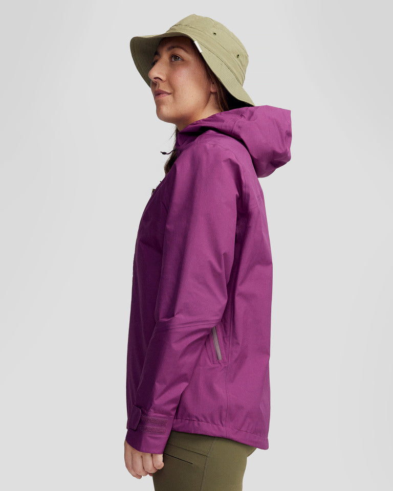 Veste imperméable GORE-TEX 3L Ridge pour femme - Violet Berry