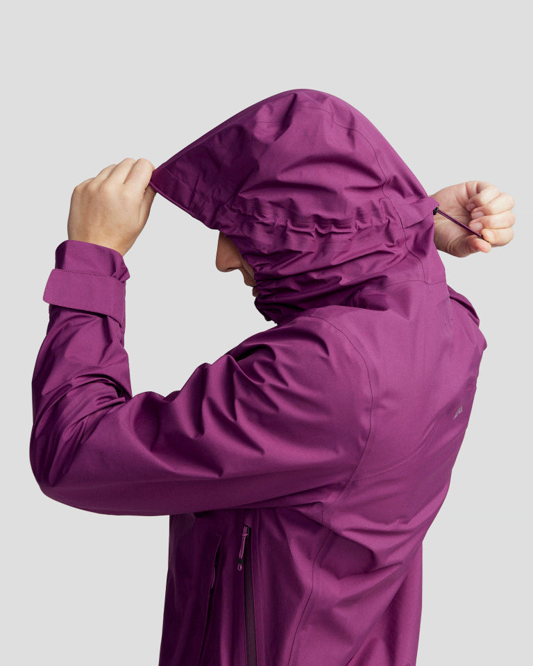 Veste imperméable GORE-TEX 3L Ridge pour femme - Violet Berry