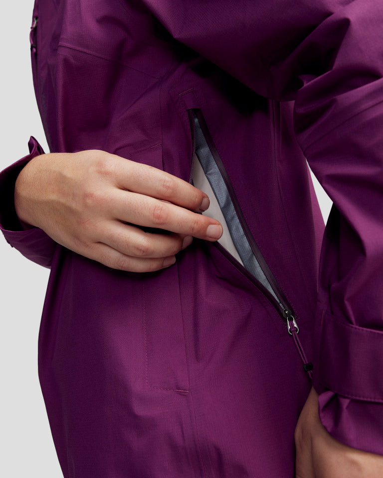 Veste imperméable GORE-TEX 3L Ridge pour femme - Violet Berry