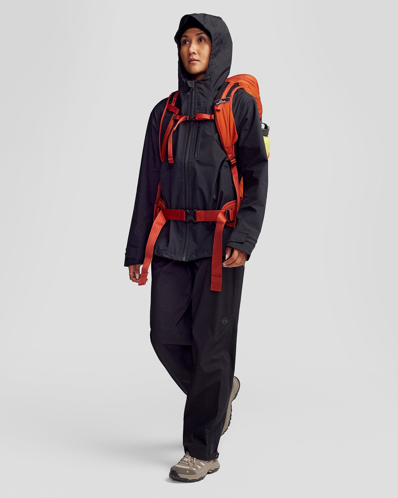 Veste imperméable GORE-TEX 3L Ridge pour femme – Noir abyssal
