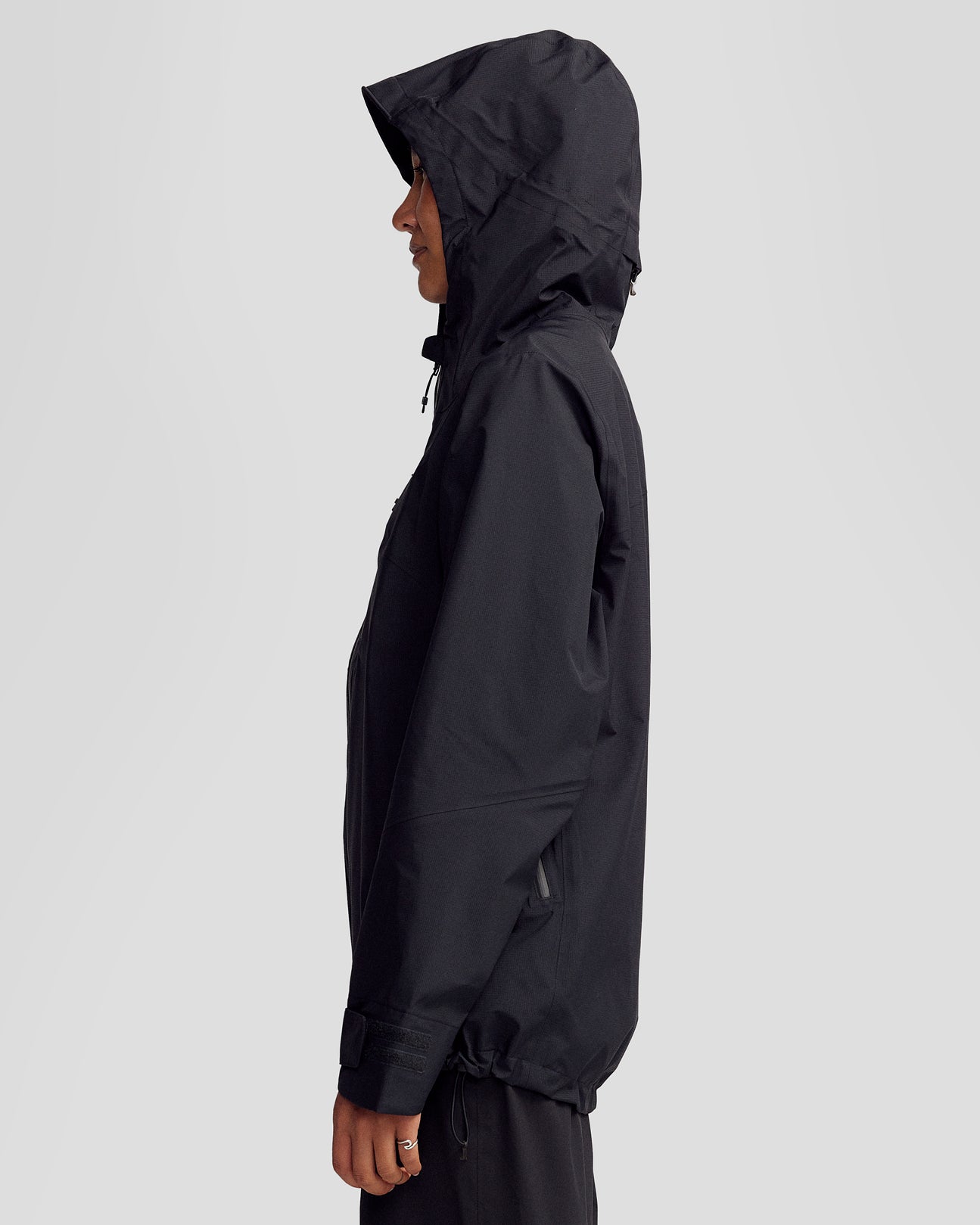 Veste imperméable GORE-TEX 3L Ridge pour femme – Noir abyssal