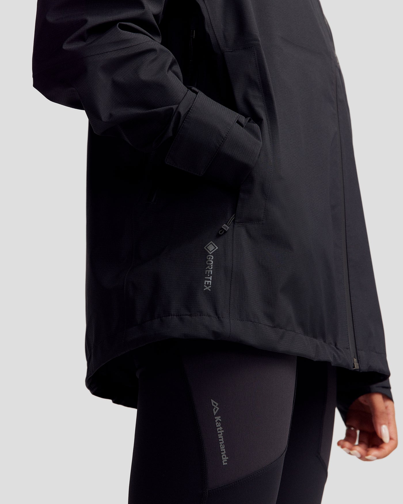 Veste imperméable GORE-TEX 3L Ridge pour femme – Noir abyssal