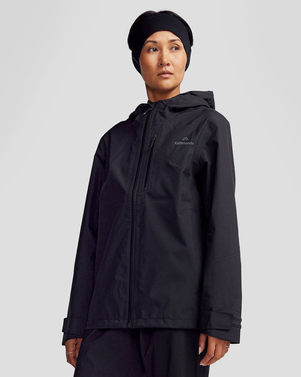 Veste imperméable GORE-TEX 3L Ridge pour femme – Noir abyssal