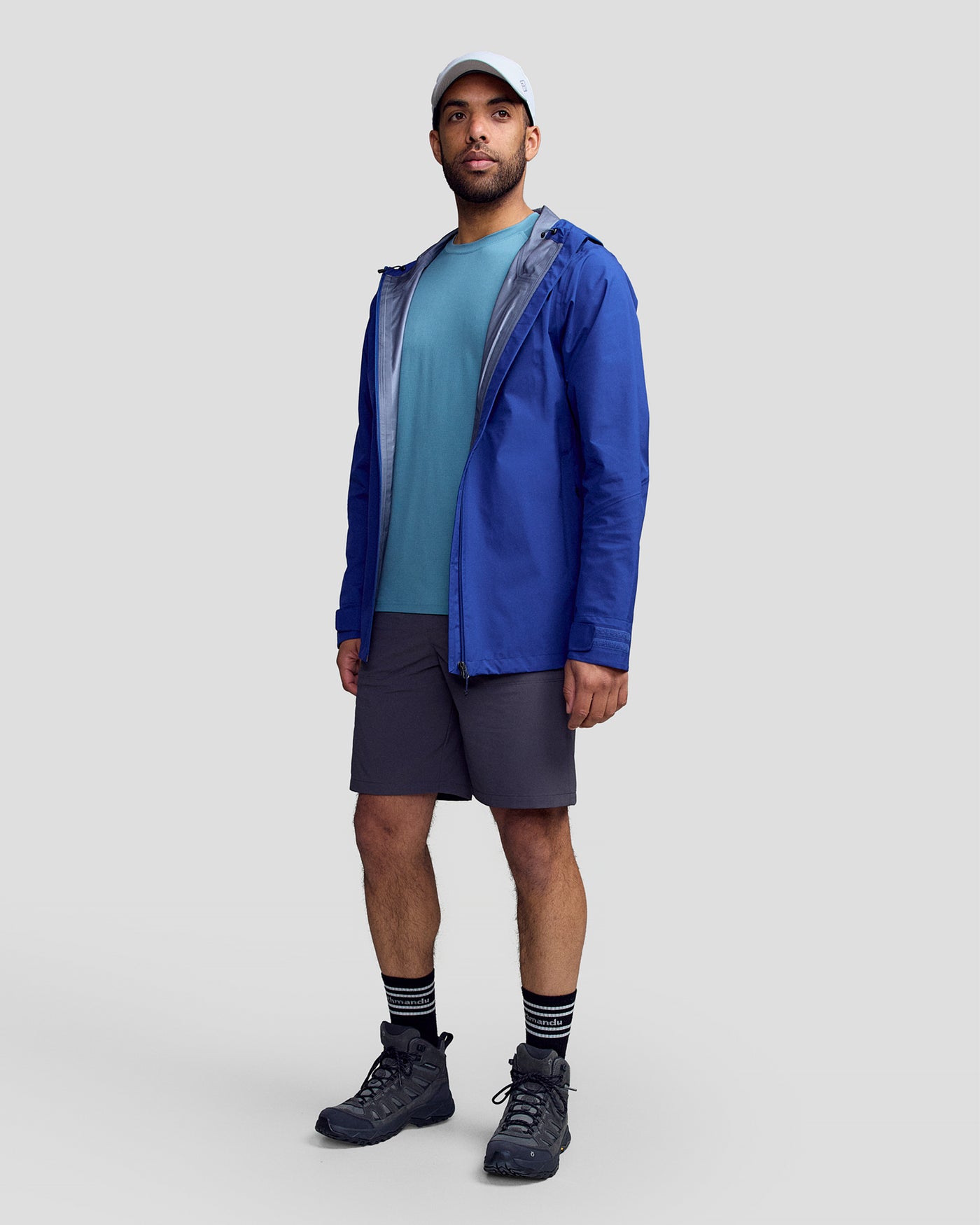 Veste imperméable Ridge 3L GORE-TEX pour homme - Bleu marine vif