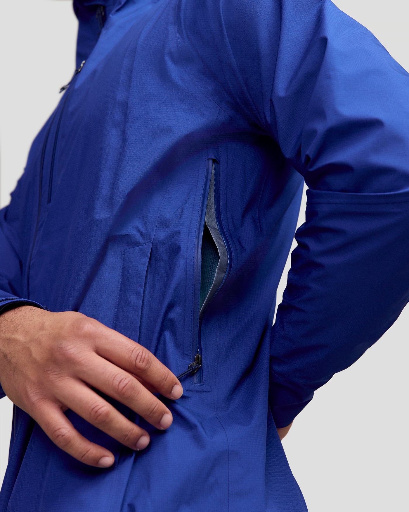 Veste imperméable Ridge 3L GORE-TEX pour homme - Bleu marine vif