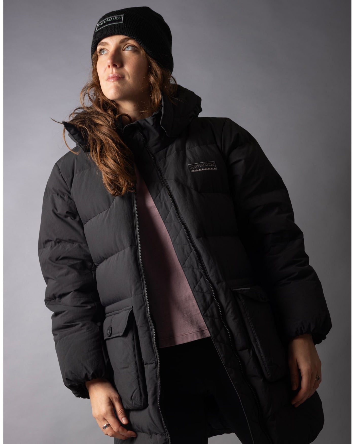 Parka Epiq Down Heritage pour femme - Black Stingray