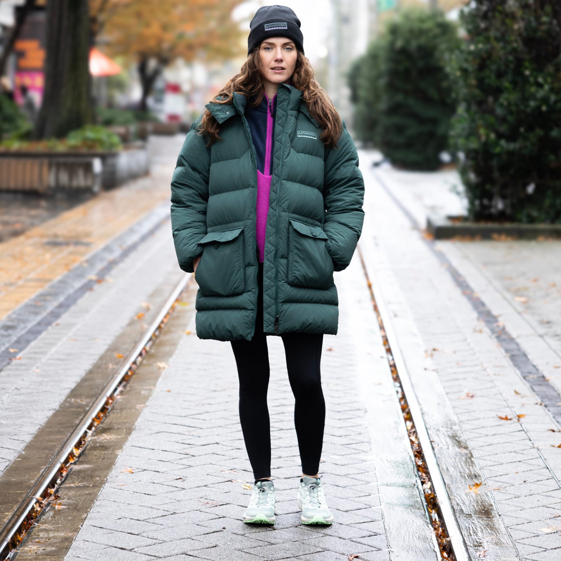 Epiq Down Heritage Parka für Damen – Deep Forest