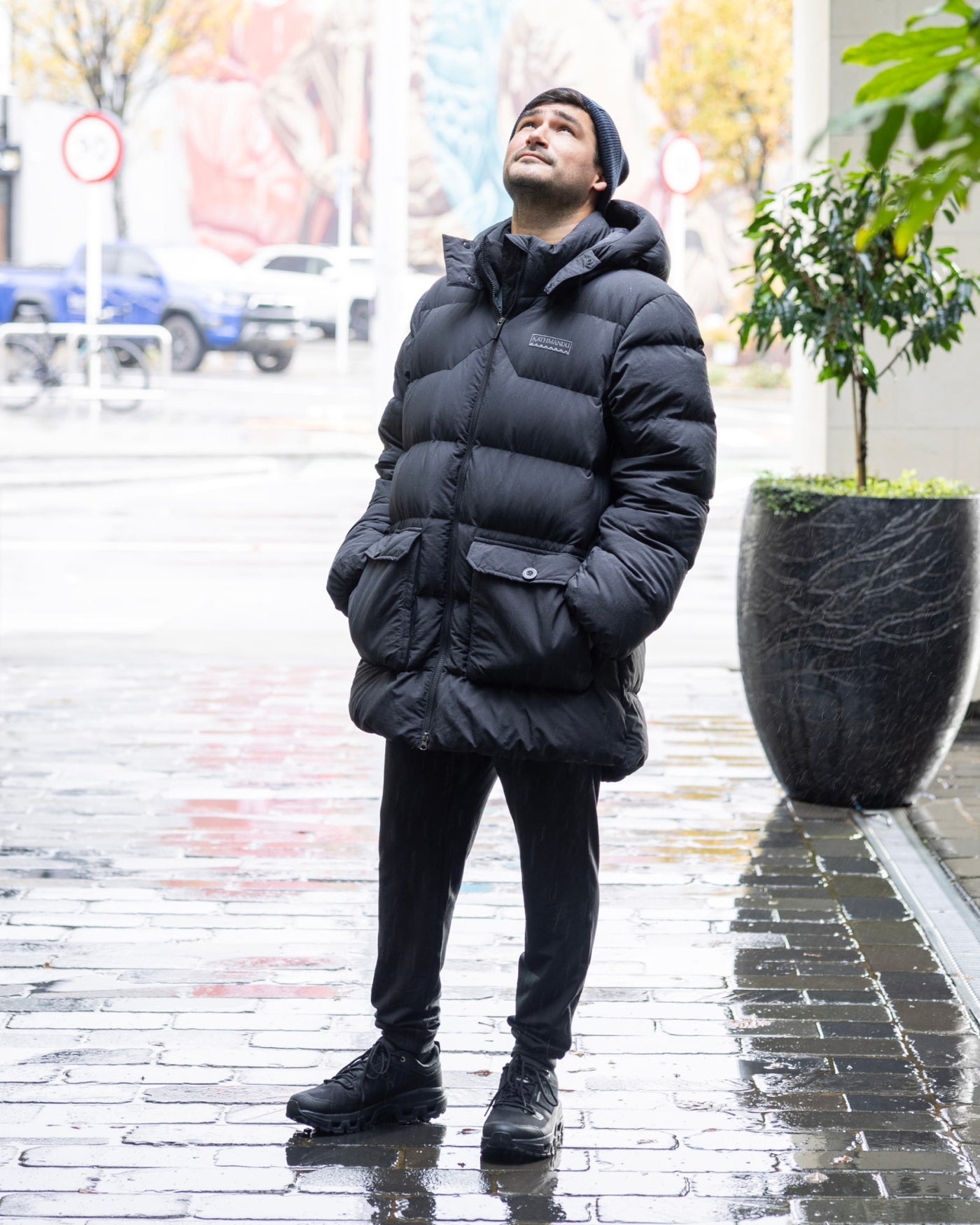 Parka Epiq Down Heritage pour homme - Bleu marine pur