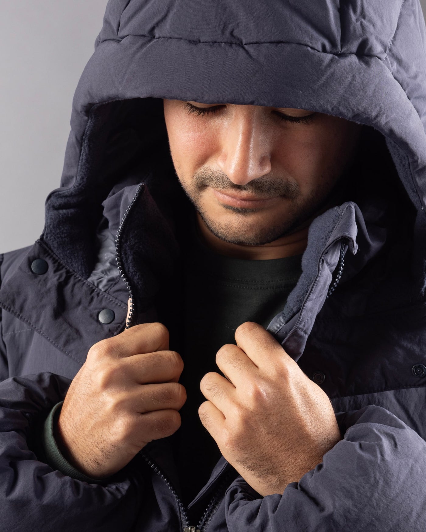 Parka Epiq Down Heritage pour homme - Bleu marine pur