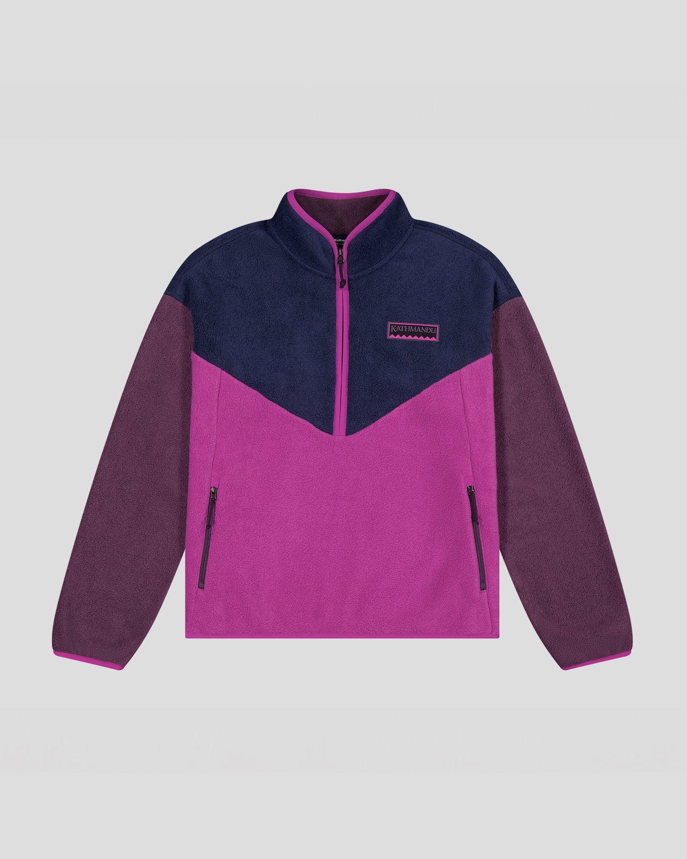 b1368_oqf_womens_trailhead_fleece_heritage_pullover_blue_pink_multi_flatlay_e_1745458674000
